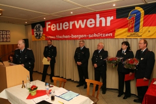 Ehrung für 50 Jahre Feuerwehrdienst