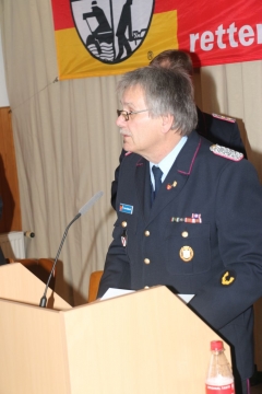 Brandabschnittsleiter Horst Holderith