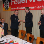 Dank an den bisherigen stellvertretenden Jugendwart Steve Hartmann