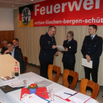 Ernennung zur ersten Hauptfeuerwehrfrau: Karin Bohlmann