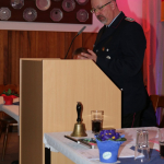 Ortsbrandmeister Torsten Helfers bei seinem Bericht