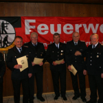 Die heute geehrten Alterkameraden
